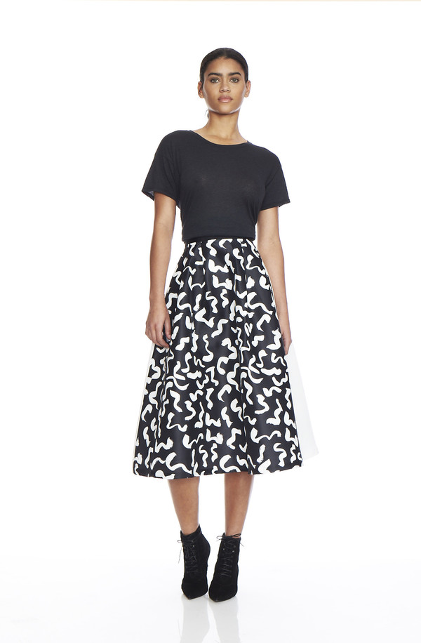 EDIT Two Tone Midi Skirt EDIT Two Tone Midi Skirt