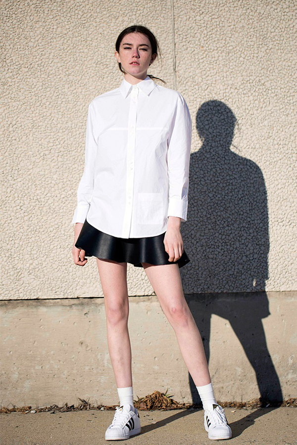 Lookast White Cotton Shirt Lookast White Cotton Shirt