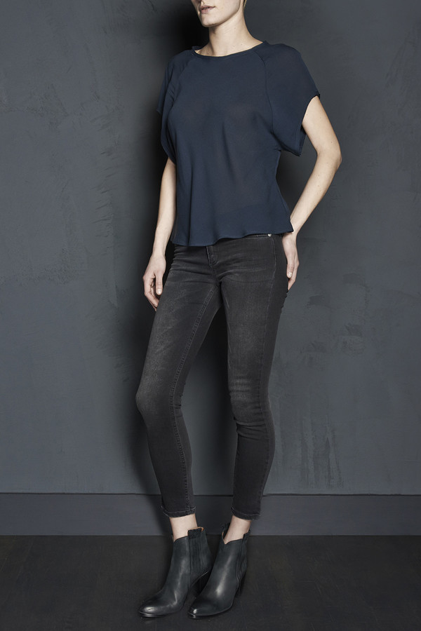 KES Cap Sleeve Blouse KES Cap Sleeve Blouse