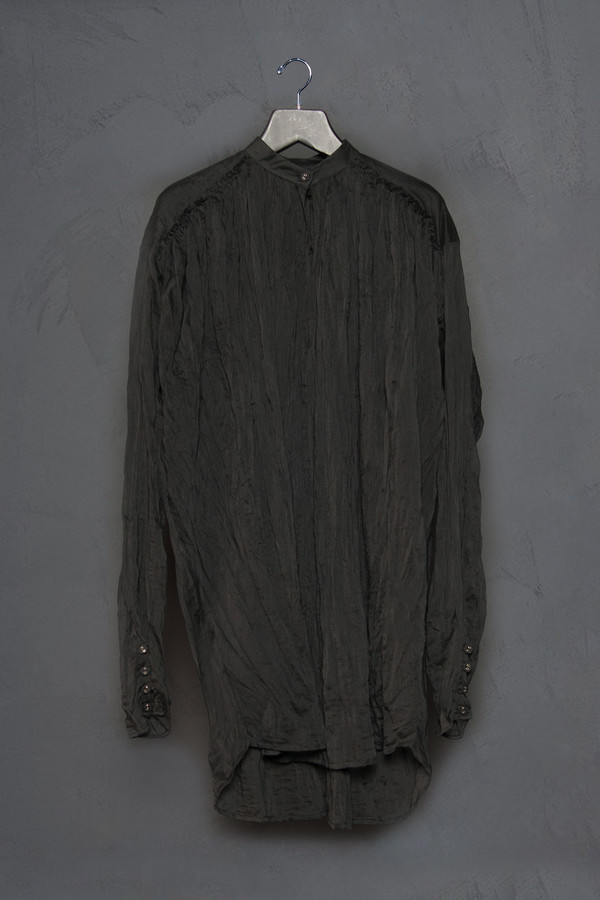 Isabel Benenato Crinkled Blouse Isabel Benenato Crinkled Blouse