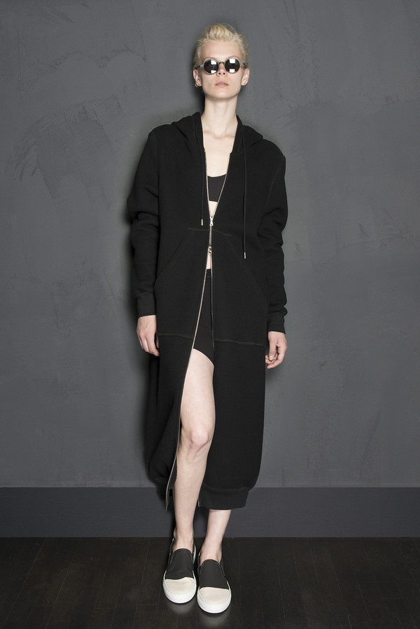 KES Oversized Full Length Fleece Lined Hoodie KES Oversized Full Length Fleece Lined Hoodie