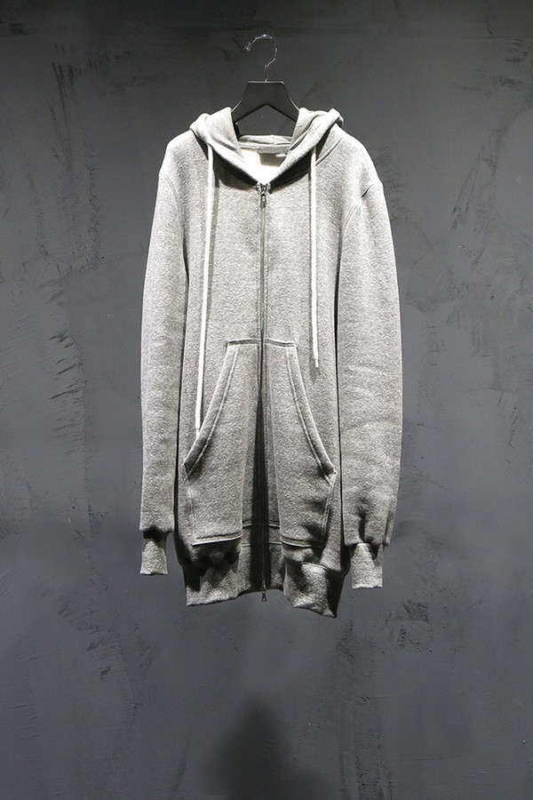 KES Oversized Mid Length Fleece Lined Hoodie KES Oversized Mid Length Fleece Lined Hoodie