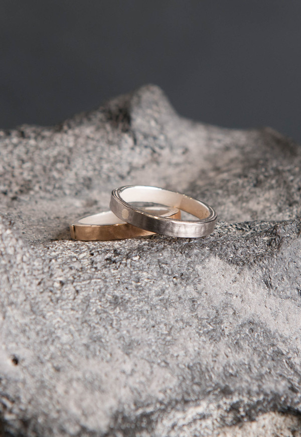 Petra Dömling Pink Gold Smooth Ring Petra Dömling Pink Gold Smooth Ring