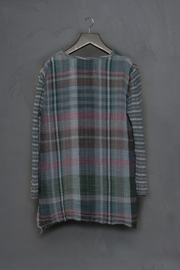 Raquel Allegra Crinkled V Neck Tunic Raquel Allegra Crinkled V Neck Tunic
