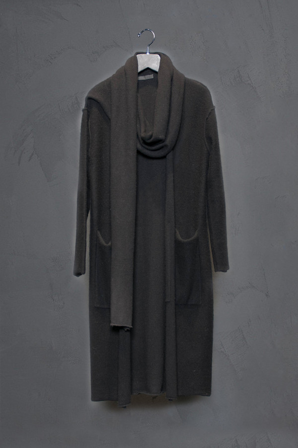 Scarf Sweater Cardigan Scarf Sweater Cardigan
