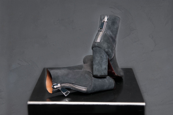 Silvano Sassetti Back Zipper Boots Silvano Sassetti Back Zipper Boots
