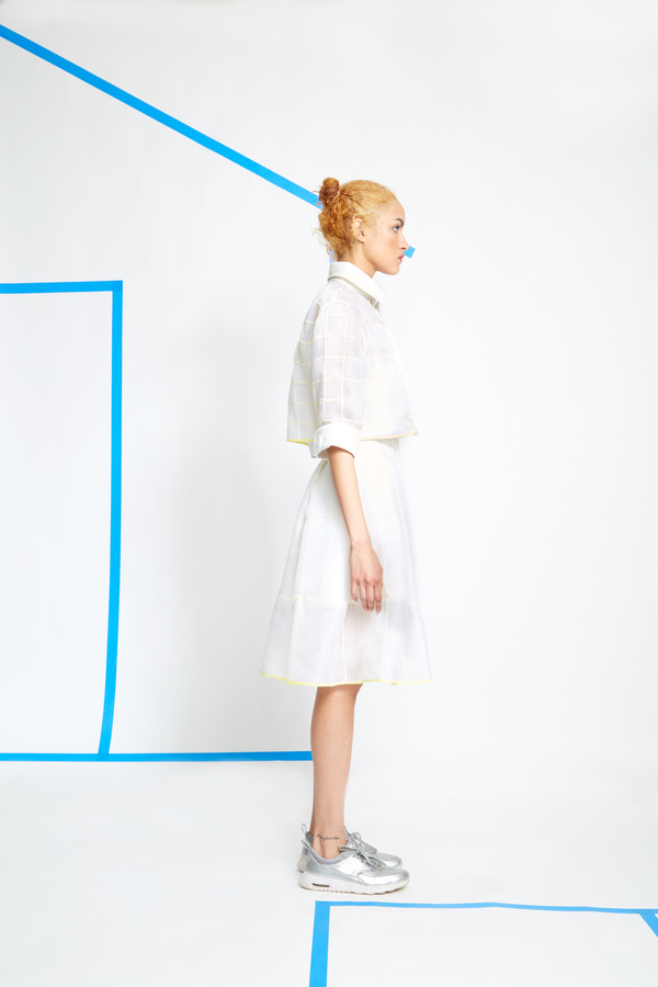 Steven Tai Front Button Up Skirt Steven Tai Front Button Up Skirt