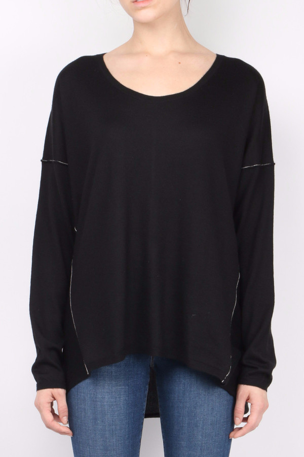 Paychi Guh Long Sleeve Boxy Tee Sweater Paychi Guh Long Sleeve Boxy Tee Sweater