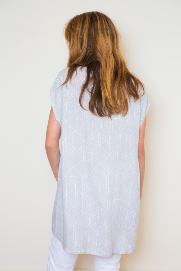 ali golden printed button down ali golden printed button down