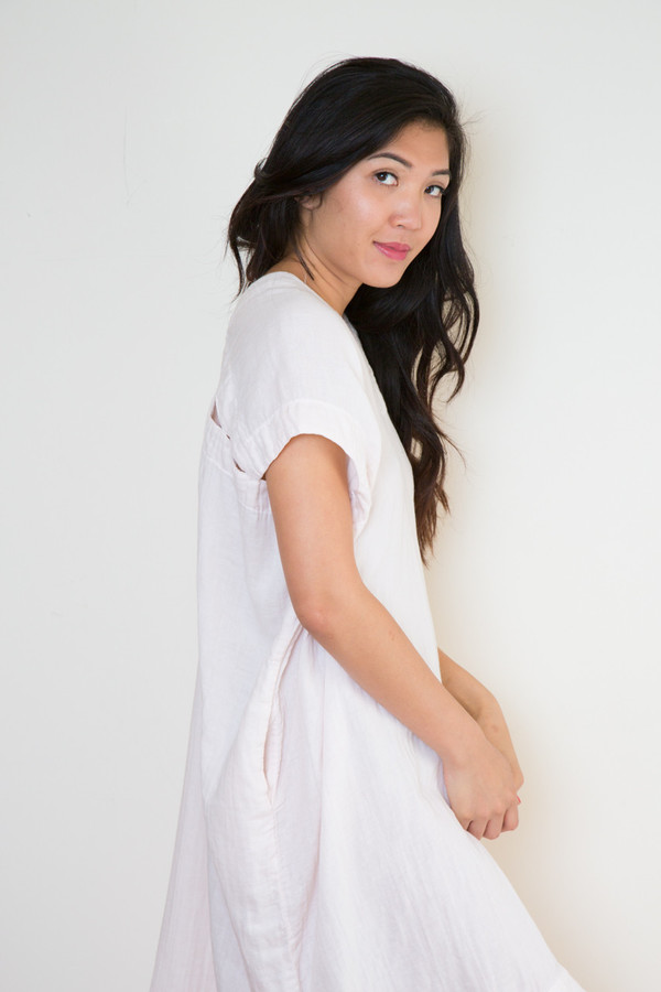 atelier delphine crescent dress in sakura atelier delphine crescent dress in sakura