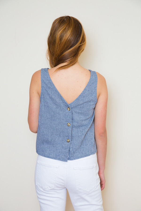 esby lola woven tank esby lola woven tank