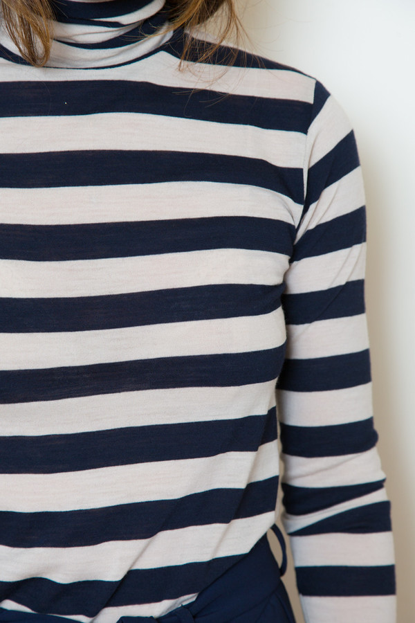 just female striped turtleneck just female striped turtleneck