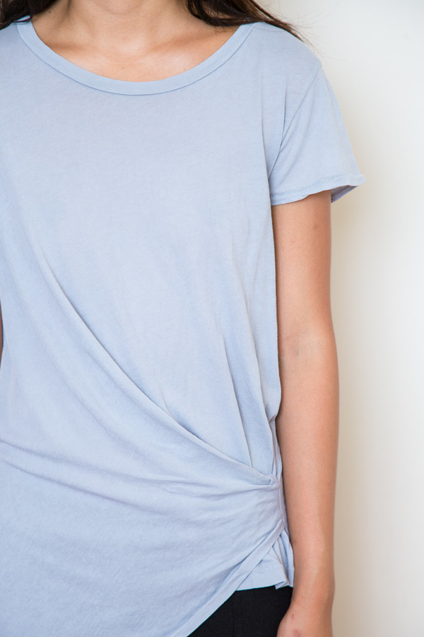 stateside silver crossover tee stateside silver crossover tee