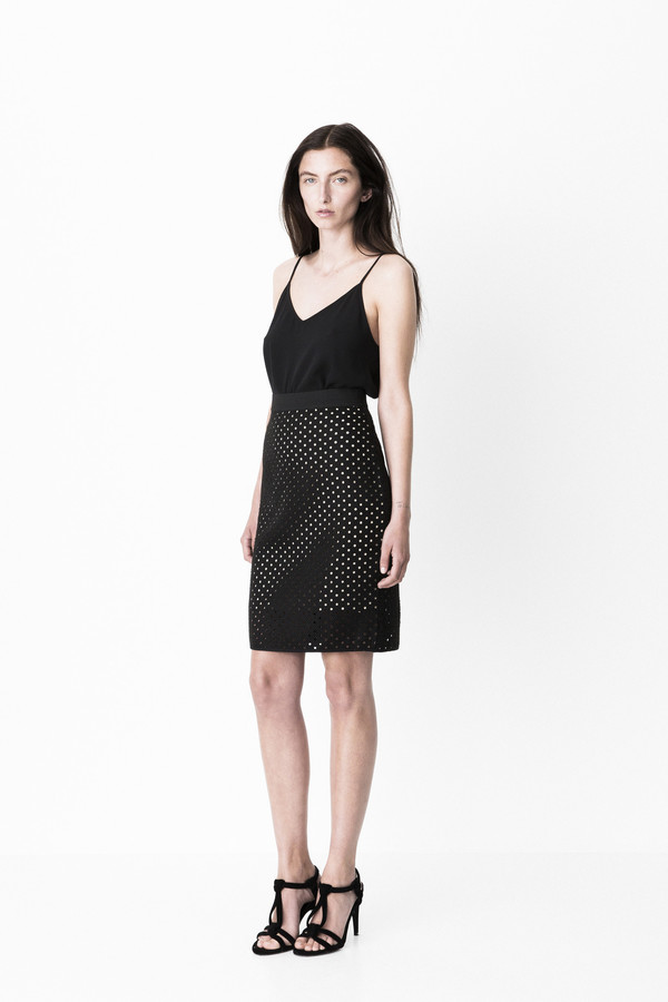 Storm and Marie "Dot" Straight Skirt Storm and Marie "Dot" Straight Skirt