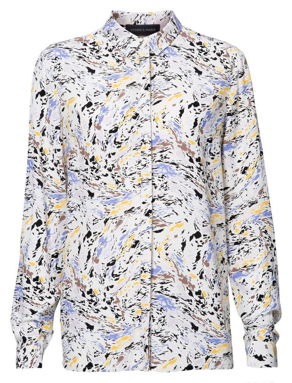Storm and Marie "Oil" Long Sleeve Printed Shirt Storm and Marie "Oil" Long Sleeve Printed Shirt
