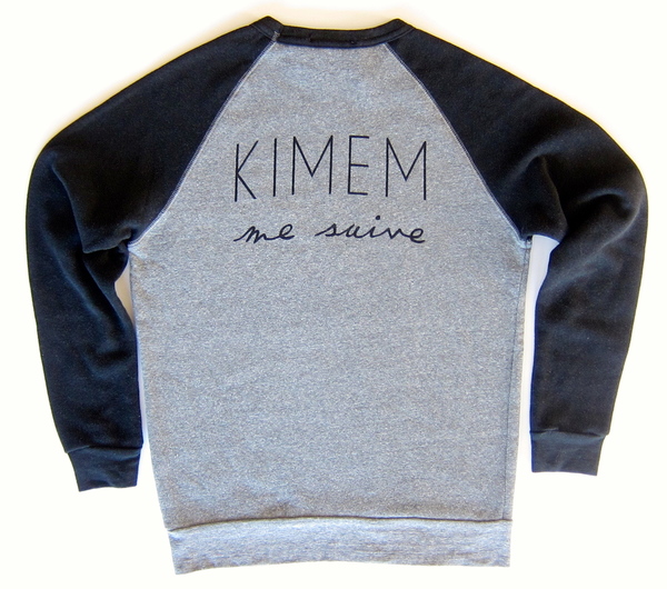 KIMEM me suive print Sweater KIMEM me suive print Sweater
