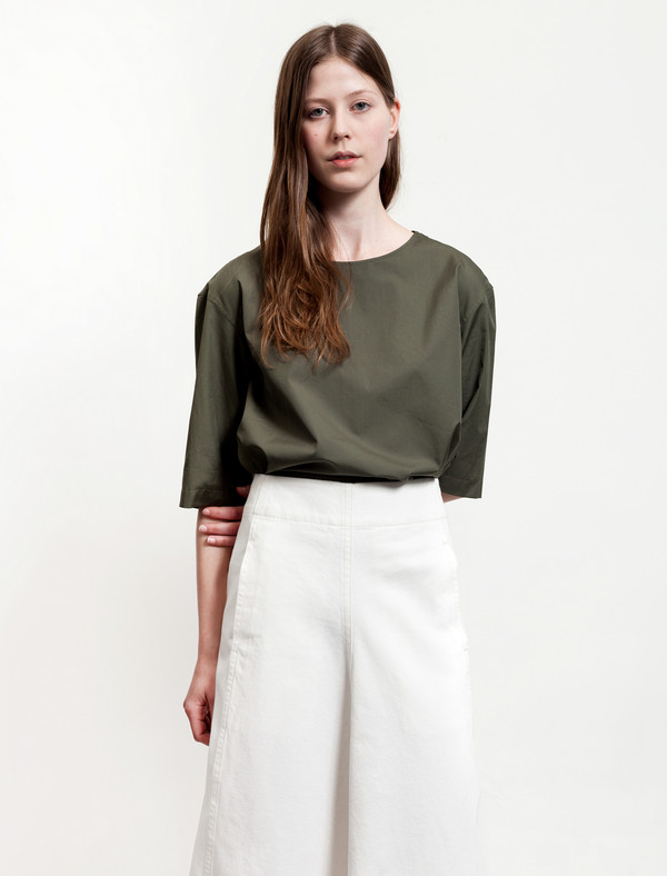 Lemaire Tee-Shirt Olive Lemaire Tee-Shirt Olive