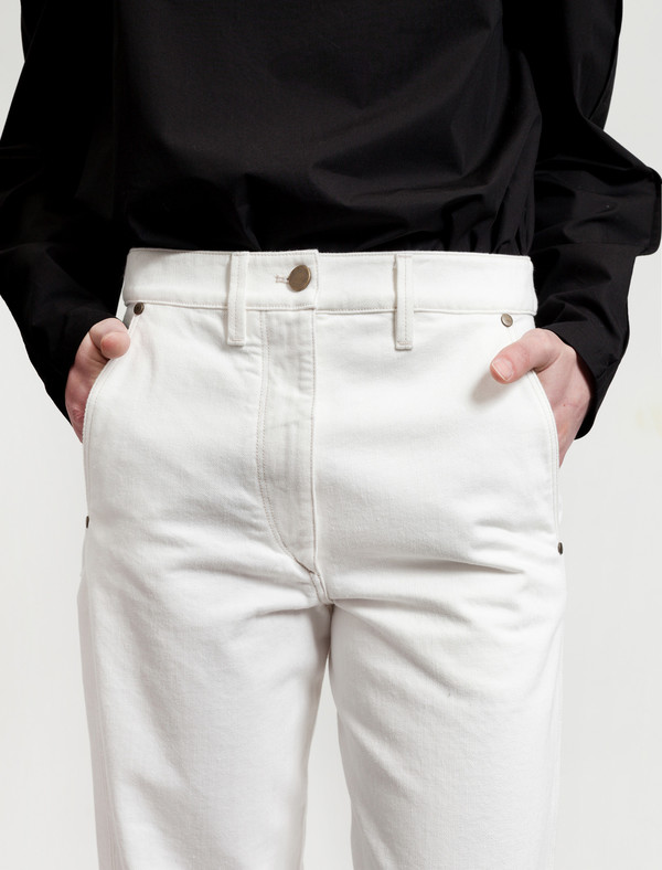 Lemaire Twisted Pants Off White Lemaire Twisted Pants Off White