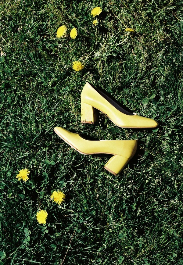 Maryam Nassir Zadeh Maryam Heel - lemon calf Maryam Nassir Zadeh Maryam Heel - lemon calf