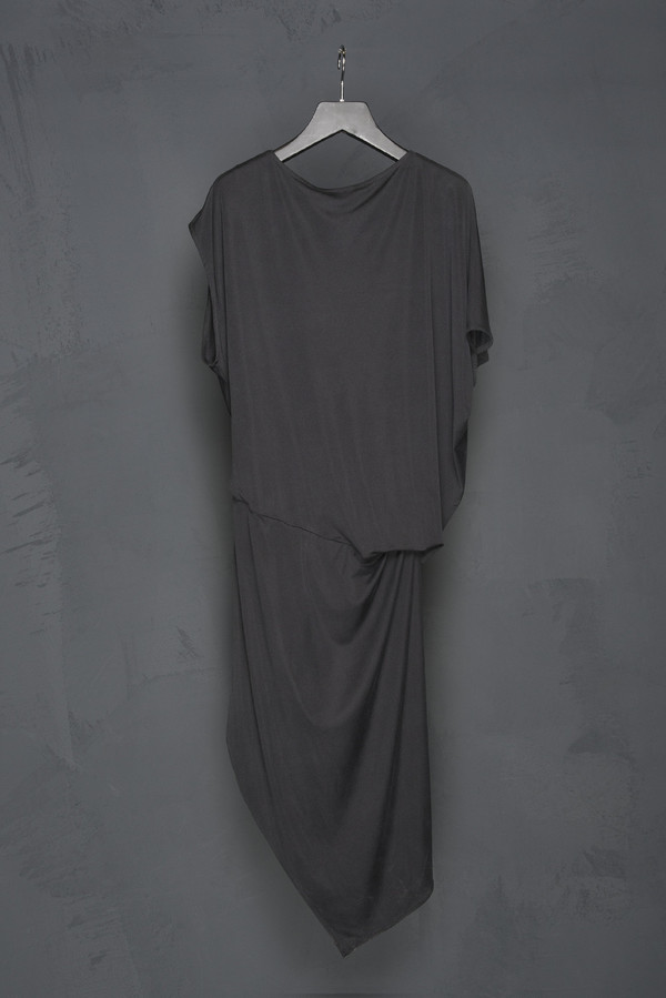 KES Silk Jersey Asymmetric Dress KES Silk Jersey Asymmetric Dress