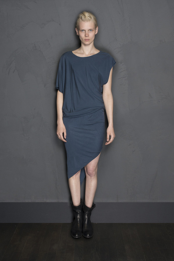 KES Silk Jersey Asymmetric Dress KES Silk Jersey Asymmetric Dress
