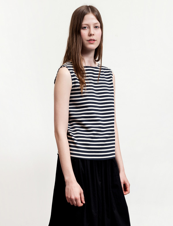 Norse Projects Aina Stripe Tank Ecru/Navy Norse Projects Aina Stripe Tank Ecru/Navy