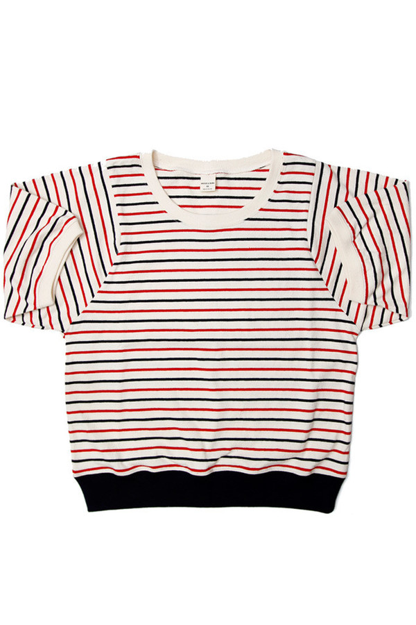 Bridge & Burn Drea Navy and Red Stripe Bridge & Burn Drea Navy and Red Stripe