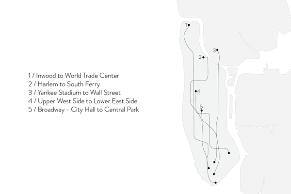 Shahla Karimi Subway Fine Necklace - Yankee Stadium to Wall St Shahla Karimi Subway Fine Necklace - Yankee Stadium to Wall St