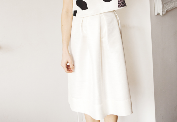 Marigold by Marilyne Baril Willow Skirt (White) Marigold by Marilyne Baril Willow Skirt (White)
