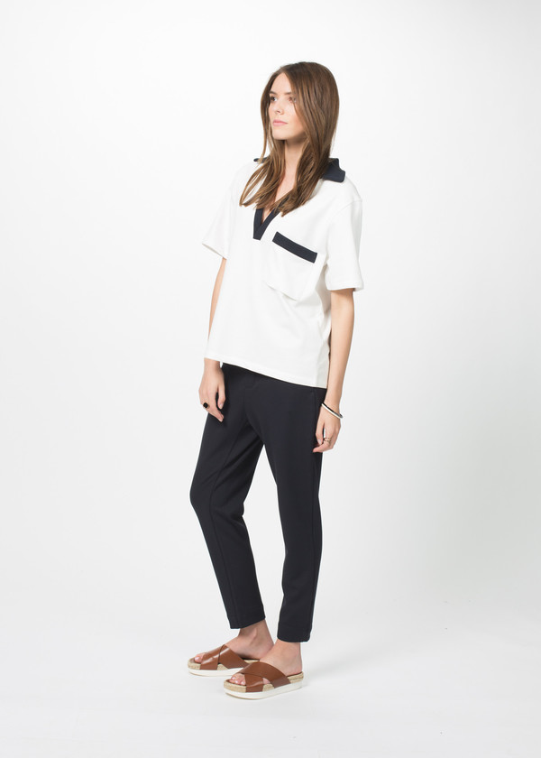 Sibel Saral Pullup Interlock Pant Sibel Saral Pullup Interlock Pant