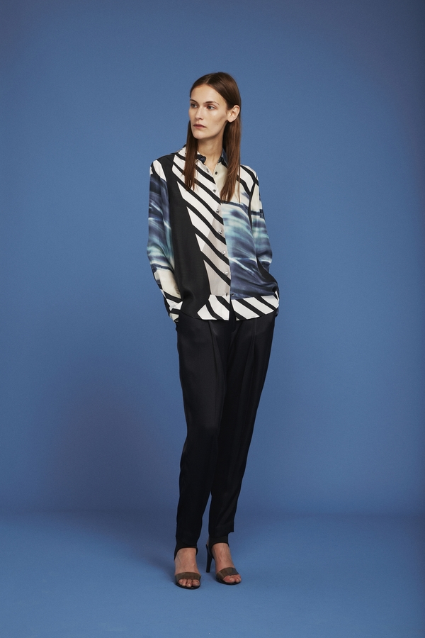 Whyred Karolina Collage print shirt Whyred Karolina Collage print shirt