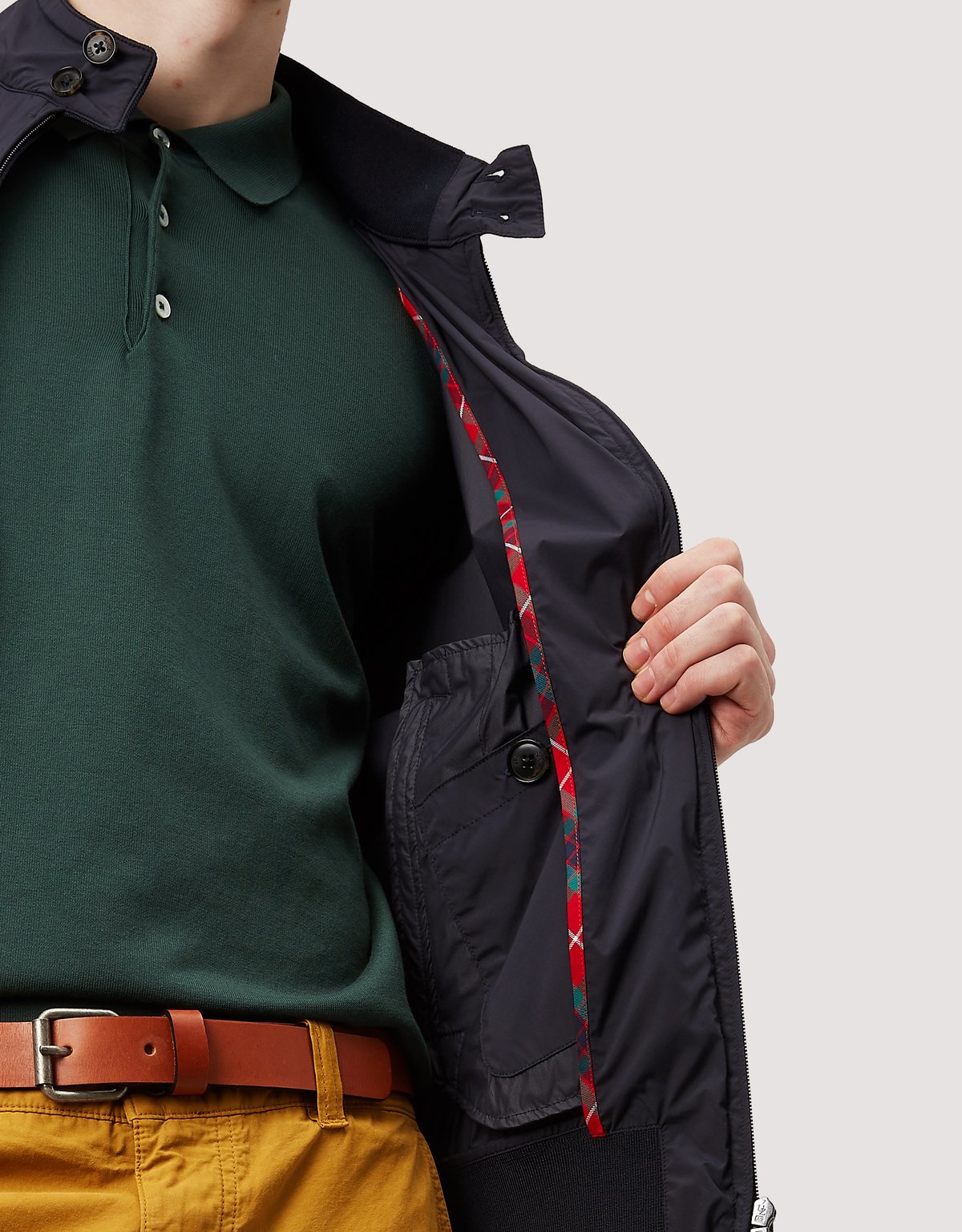 stretch barracuda jacket