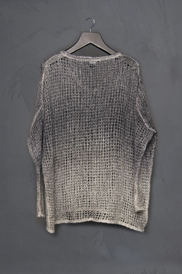 Avant Toi V Neck Open Stich Sweater Avant Toi V Neck Open Stich Sweater