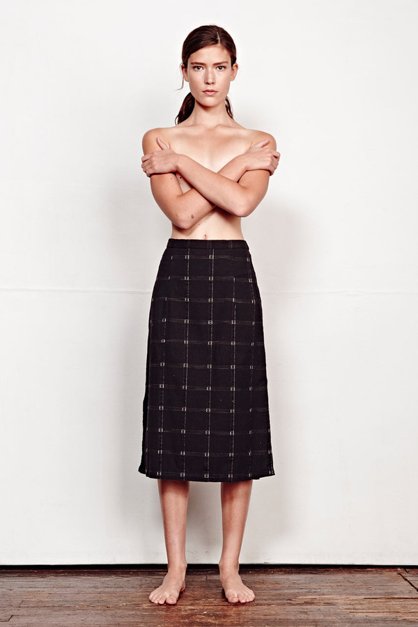 ace & jig reversible gallery skirt in black magic ace & jig reversible gallery skirt in black magic