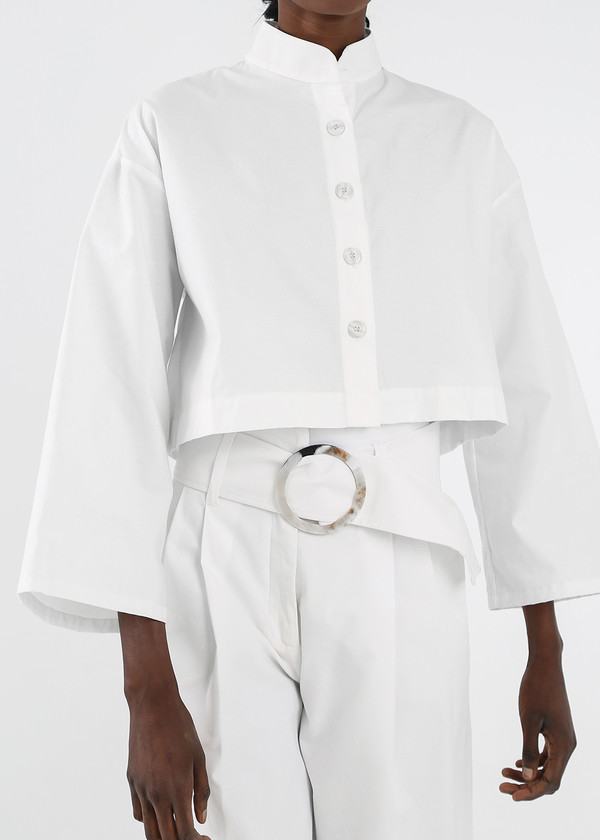 Delfina Balda White Armonia Button Up Delfina Balda White Armonia Button Up