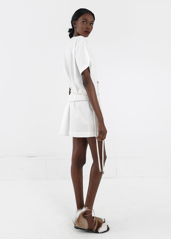 Delfina Balda White Paradiso Tunic Tee Delfina Balda White Paradiso Tunic Tee