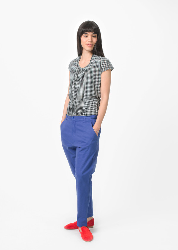 Manuelle Guibal Check Top Manuelle Guibal Check Top