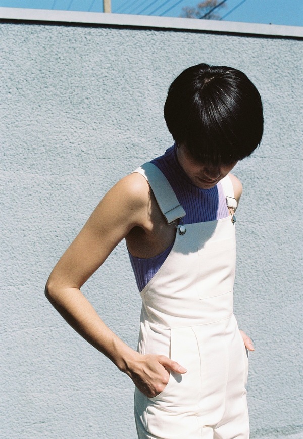 Horses Atelier High-Waisted Overalls - white Horses Atelier High-Waisted Overalls - white