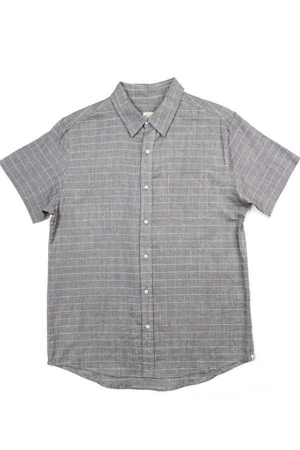Men's Bridge & Burn Harbor Gray Stripe Men's Bridge & Burn Harbor Gray Stripe