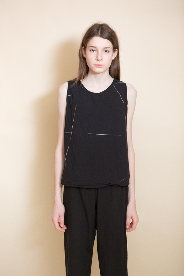 Uzi NYC Beams Tank / Black Uzi NYC Beams Tank / Black