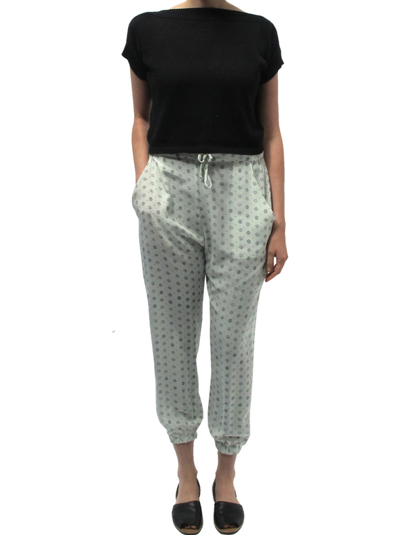 ALI GOLDEN PLUS PRINT DRAWSTRING PANT ALI GOLDEN PLUS PRINT DRAWSTRING PANT