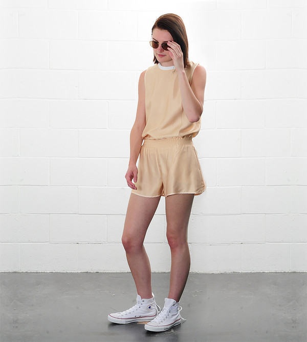 Won Hundred Toasted Almond Lonnie Shorts Won Hundred Toasted Almond Lonnie Shorts