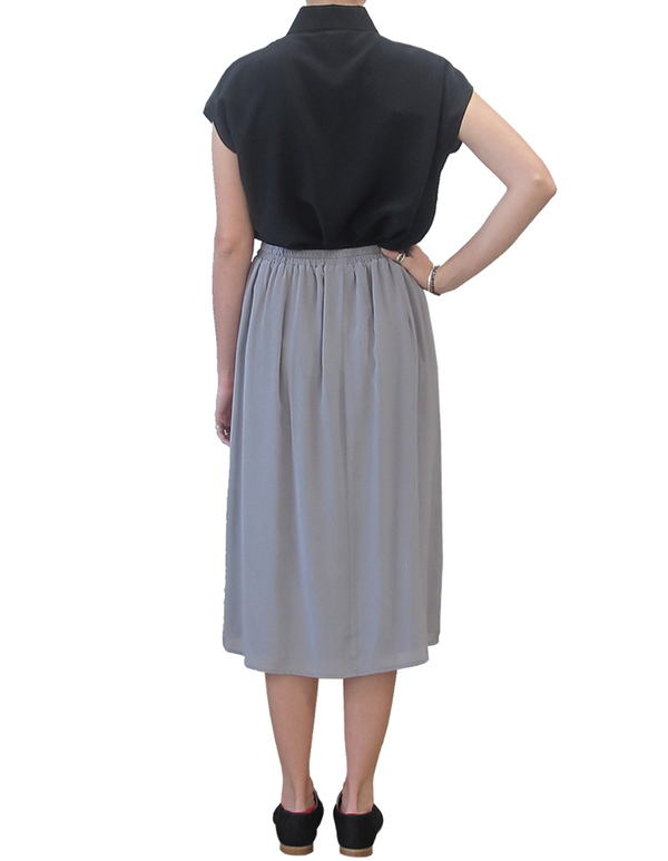 Ali Golden Black Dot Midi Skirt Ali Golden Black Dot Midi Skirt