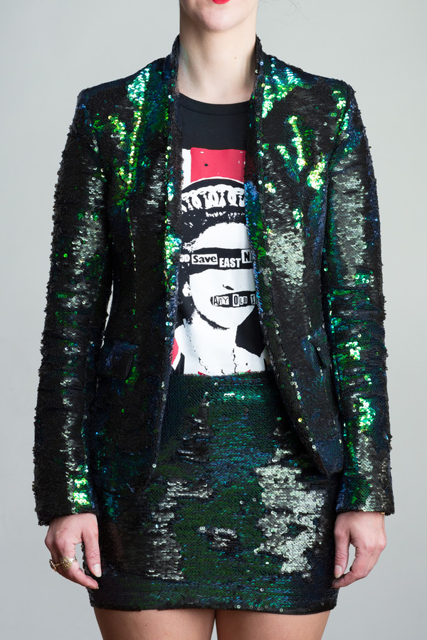 Any Old Iron Peacock Sequin Suit Any Old Iron Peacock Sequin Suit
