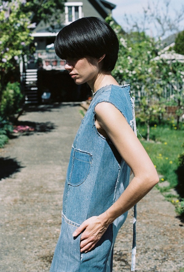 Assembly Shift Dress - denim patchwork Assembly Shift Dress - denim patchwork