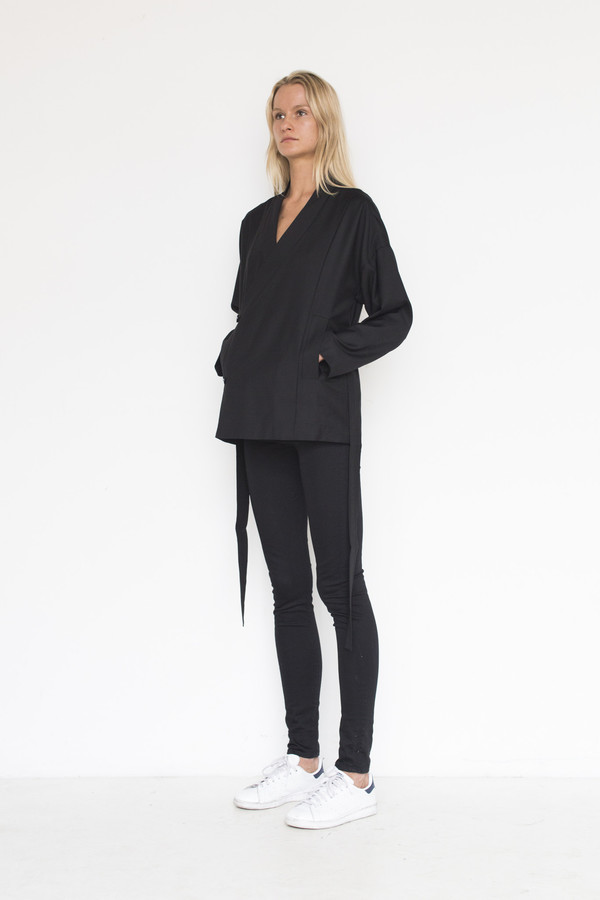 Tom Wood Tencel Kimono Jacket Tom Wood Tencel Kimono Jacket