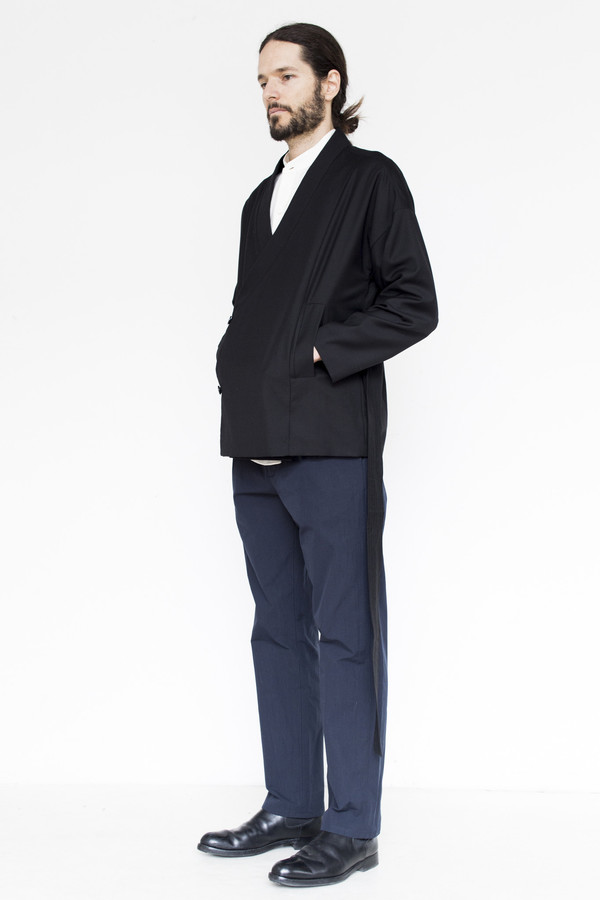 Tom Wood Tencel Kimono Jacket Tom Wood Tencel Kimono Jacket