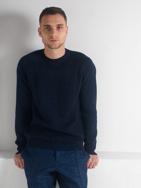 Men's Ddugoff Saddle Shoulder Sweater Men's Ddugoff Saddle Shoulder Sweater