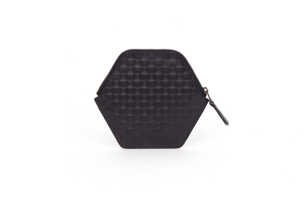 Nº31 Hexa Wallet Chequered in Black Nº31 Hexa Wallet Chequered in Black