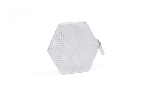 Nº32 Hexa Wallet Honeycomb in Light Gray Nº32 Hexa Wallet Honeycomb in Light Gray